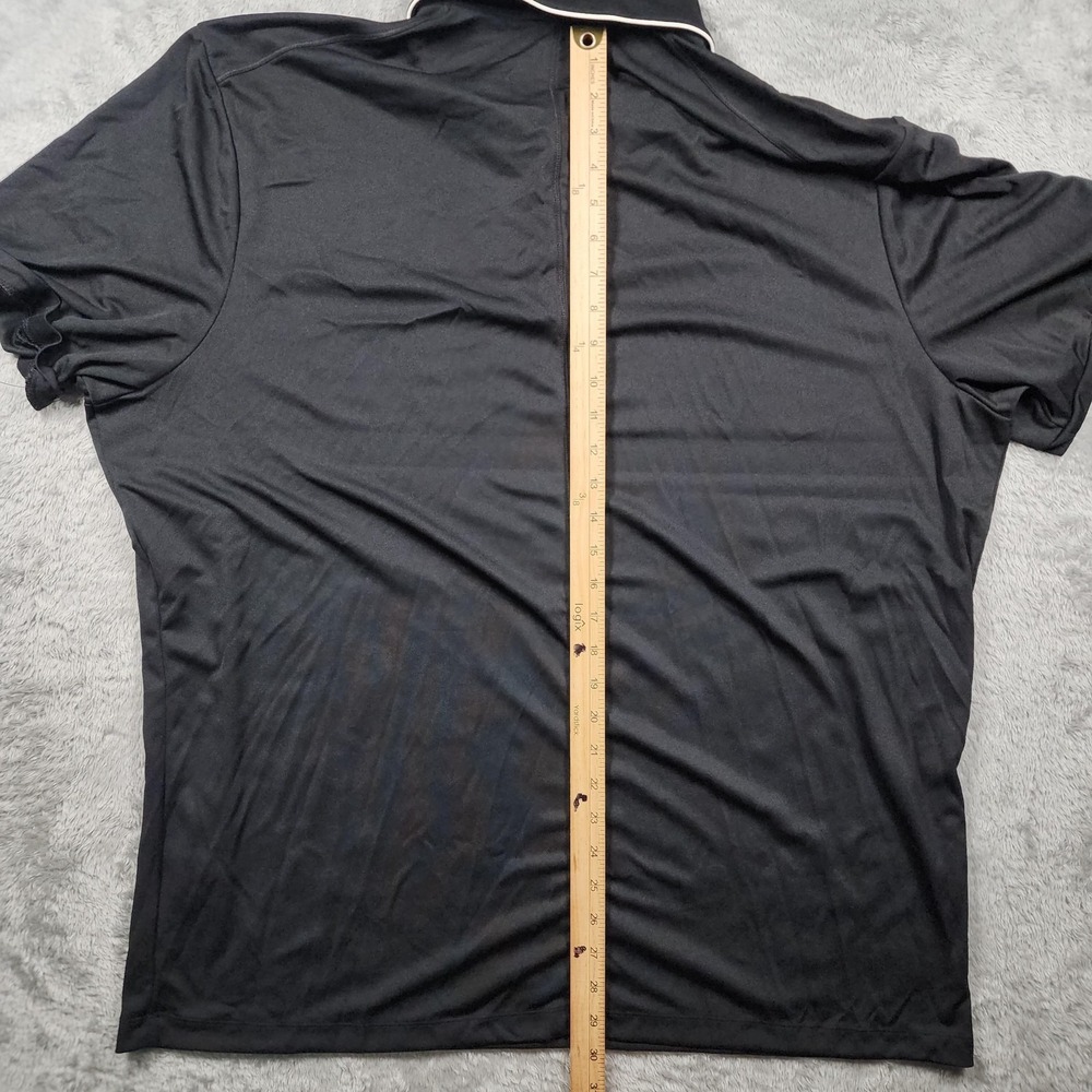 Nashville Predators Polo Shirt Mens 2XL Black NHL Hockey Nike 19 Crimes Wine - Picture 11 of 12